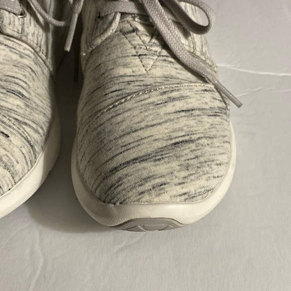 EUC TOMS DEL REY Sneakers, Birch Heather Jersey, Sz 6.5, Like new, Kicks - Picture 3 of 15